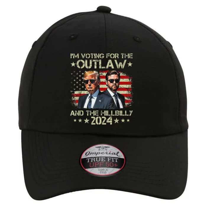 IM Voting For The Felon & The Hillbilly 2024 Pro Trump Meme The Original Performance Cap