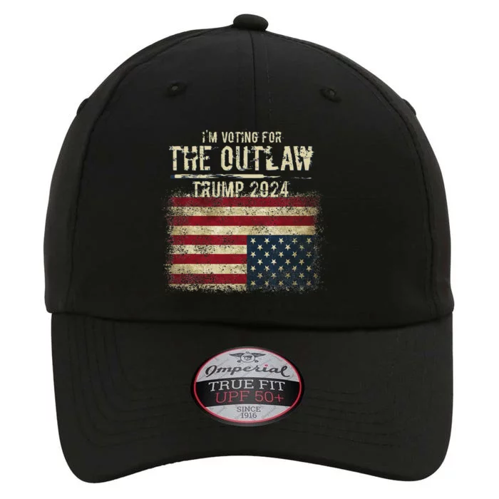 IM Voting For The Outlaw Trump 2024 Upside Down Flag The Original Performance Cap