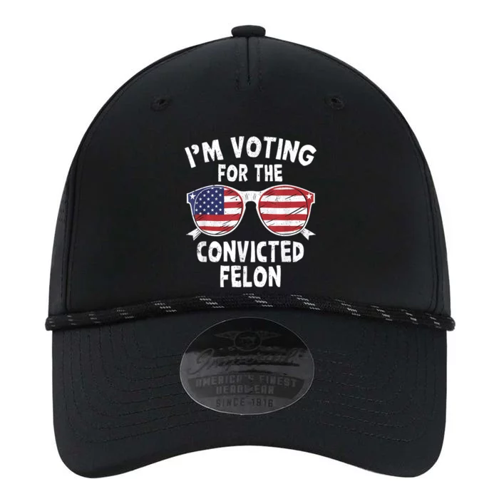 Im Voting For The Convicted Felon Funny Pro Trump 2024 Performance The Dyno Cap