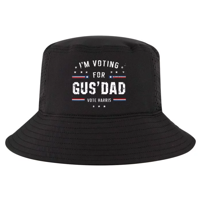 Im Voting For Gus Dad Harris Walz 2024 Cool Comfort Performance Bucket Hat