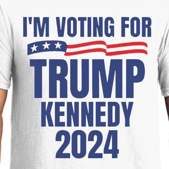 IM Voting For Trump And Kennedy 2024 Pajama Set