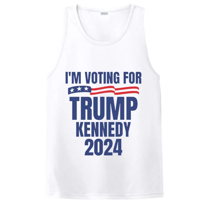 IM Voting For Trump And Kennedy 2024 Performance Tank