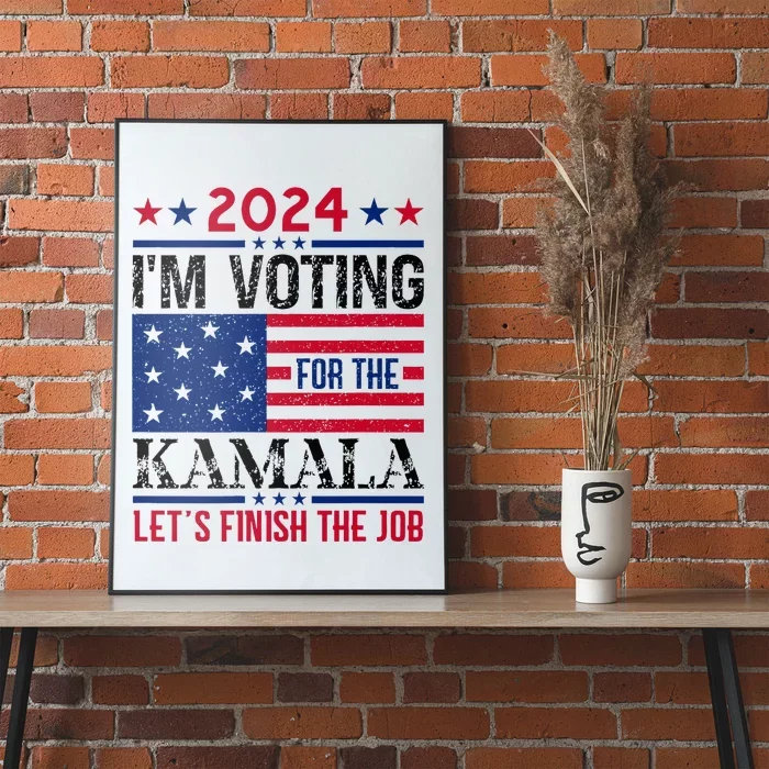 Im Voting For Kamala Harris 2024 Poster