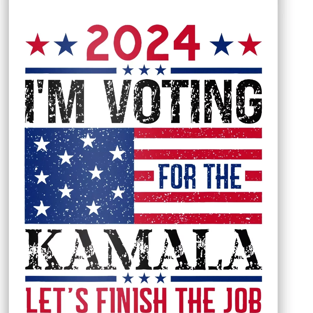 Im Voting For Kamala Harris 2024 Poster