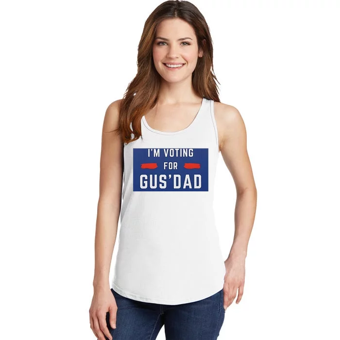 Im Voting For Gus Dad Ladies Essential Tank