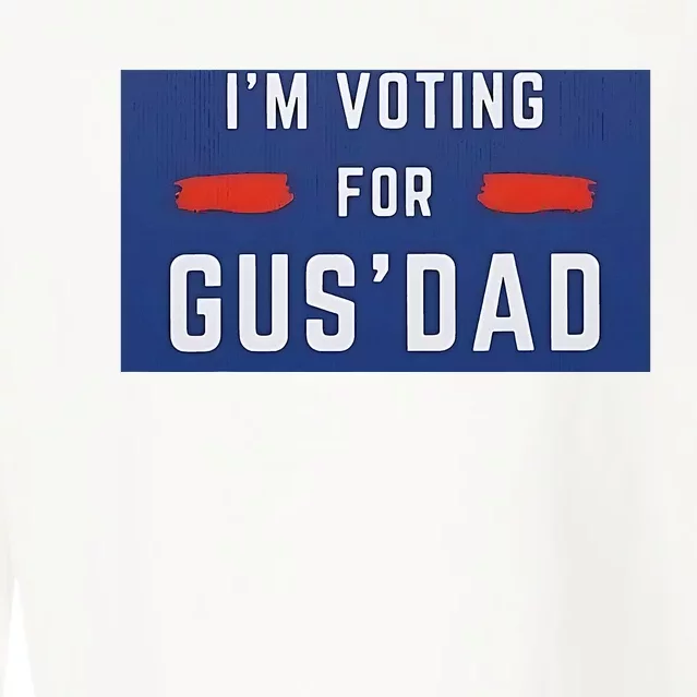 Im Voting For Gus Dad Cropped Pullover Crew