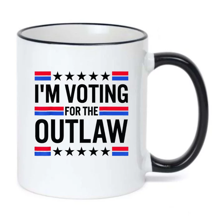 IM Voting For The Outlaw Black Color Changing Mug