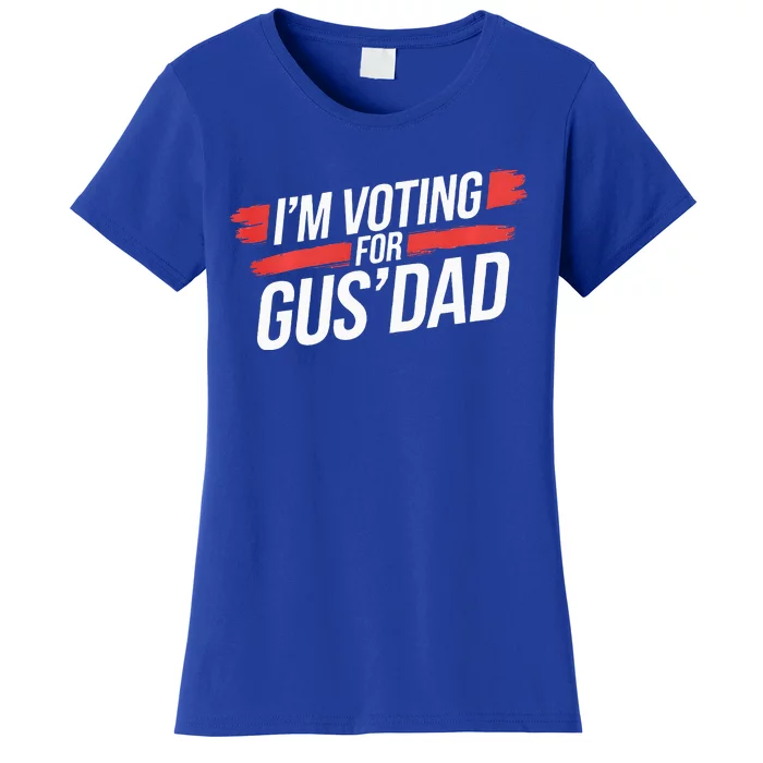 IM Voting For Gus Dad Harris Walz Women's T-Shirt