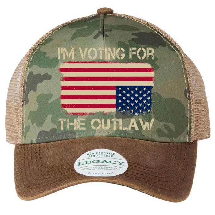 Im Voting For The Outlaw Legacy Tie Dye Trucker Hat