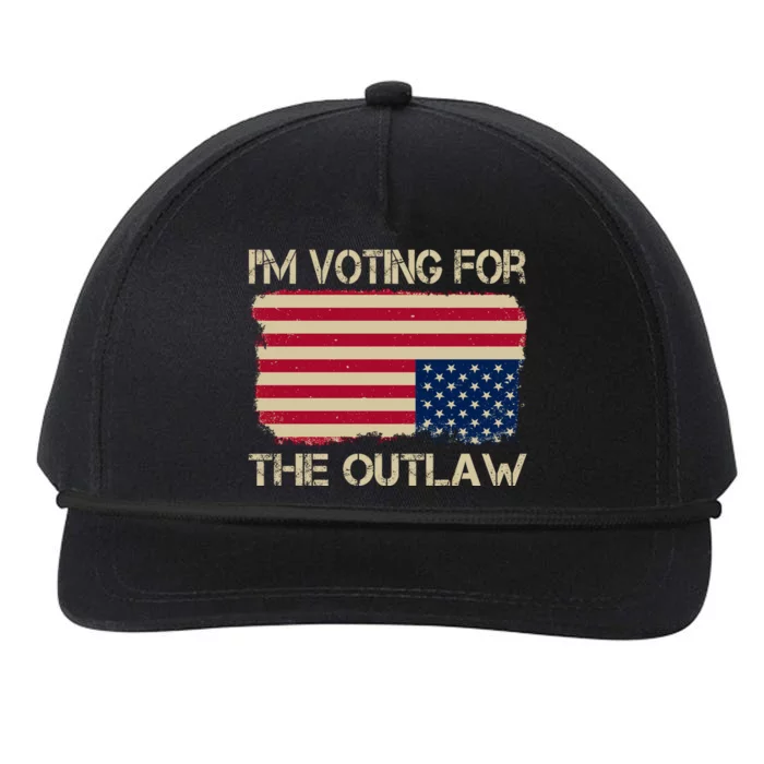 Im Voting For The Outlaw Snapback Five-Panel Rope Hat