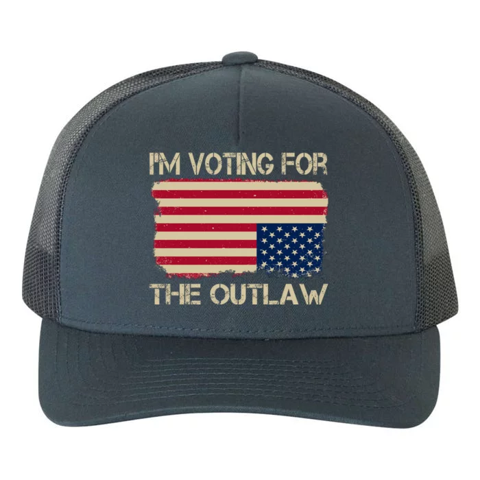 Im Voting For The Outlaw Yupoong Adult 5-Panel Trucker Hat