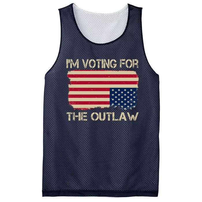 Im Voting For The Outlaw Mesh Reversible Basketball Jersey Tank