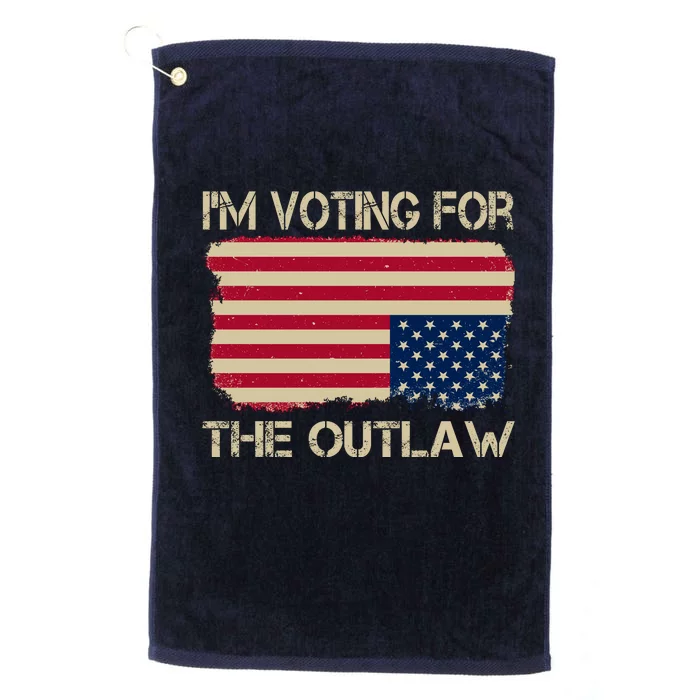 Im Voting For The Outlaw Platinum Collection Golf Towel