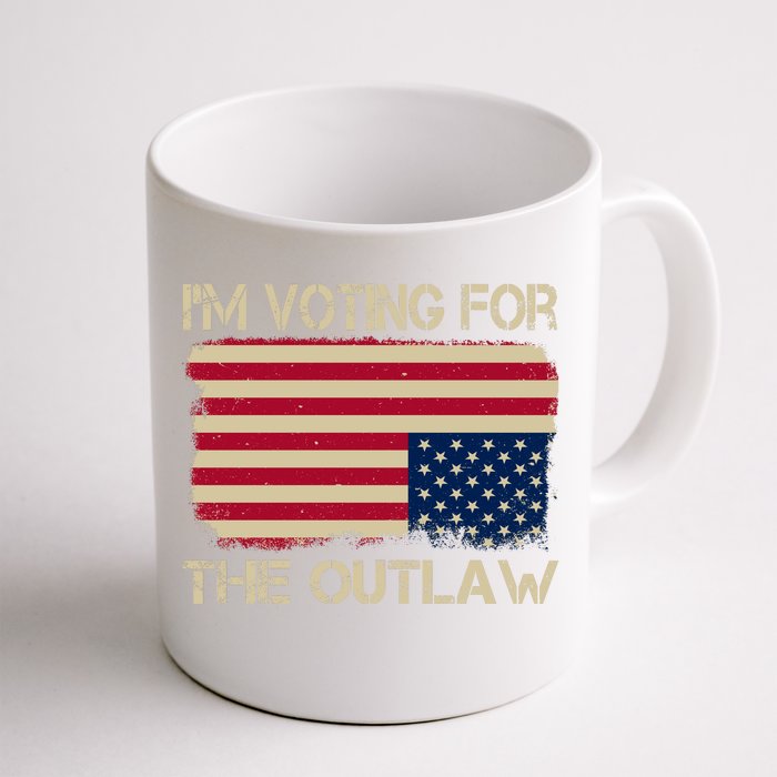 Im Voting For The Outlaw Front & Back Coffee Mug