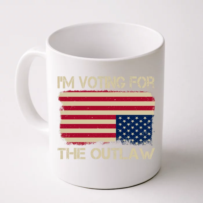 Im Voting For The Outlaw Front & Back Coffee Mug