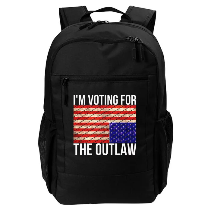 IM Voting For The Outlaw President Daily Commute Backpack