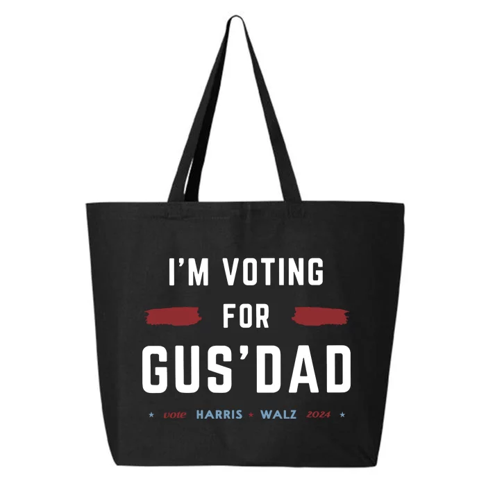 IM Voting For Gus Dad 25L Jumbo Tote