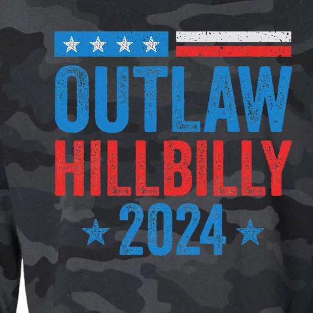 IM Voting For The Outlaw And The Hillbilly Cropped Pullover Crew