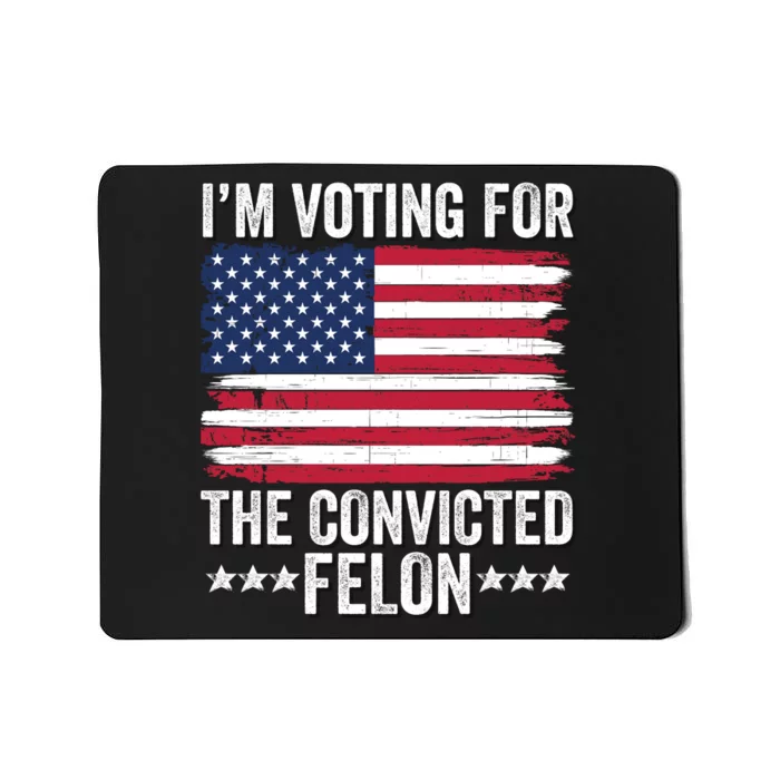 IM Voting For The Convicted Felon Trump 2024 Never Surrender We Are Not Ok Mousepad