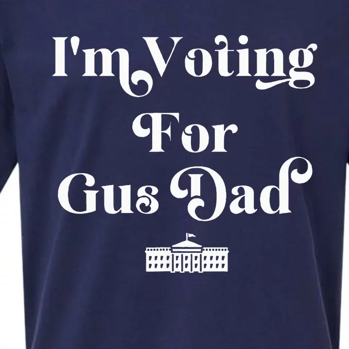 IM Voting For Gus Dad Vote Harris Walz 2024 Election Waltz Sueded Cloud Jersey T-Shirt