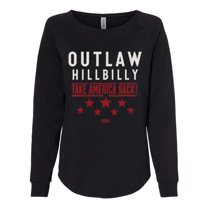 Im Voting For The Outlaw And The Hillbilly Womens California Wash Sweatshirt