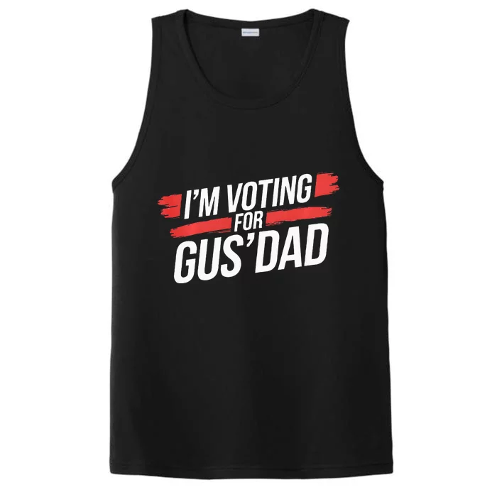 IM Voting For Gus Dad Harris Walz Performance Tank