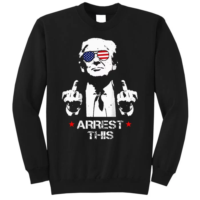 IM Voting For The Convicted Felon Trump Arrest This 2 Sided Tall Sweatshirt