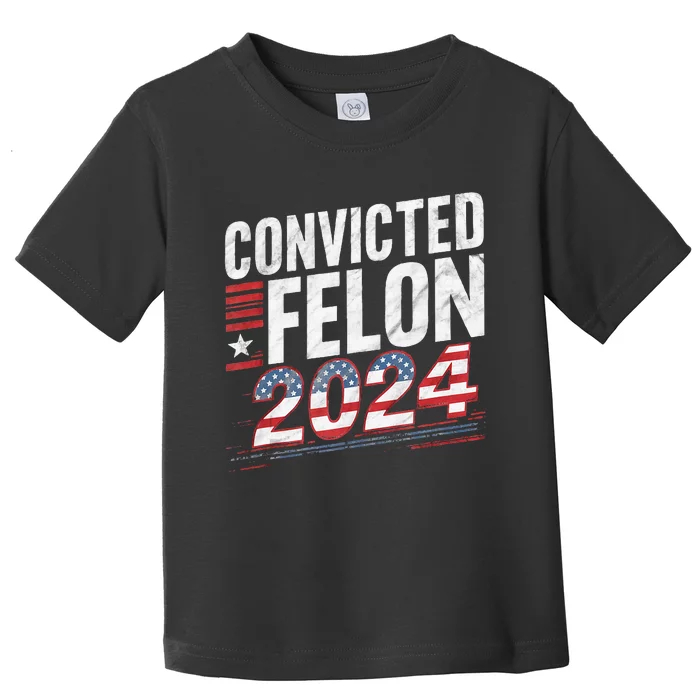 Im Voting For The Convicted Felon This November Toddler T-Shirt