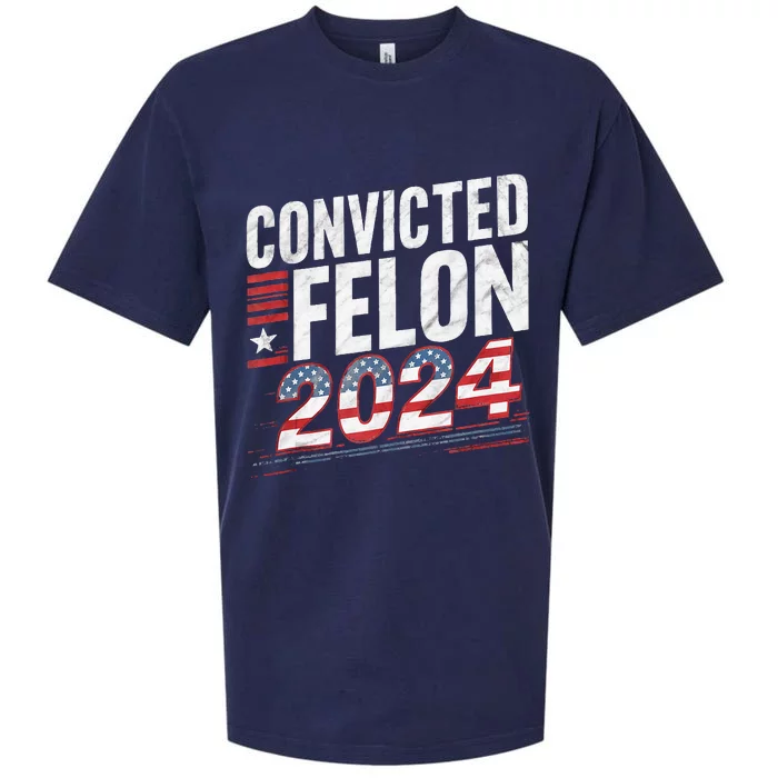 Im Voting For The Convicted Felon This November Sueded Cloud Jersey T-Shirt