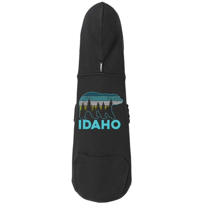 Idaho Vintage Grizzly Bear Souvenir Gift Doggie 3-End Fleece Hoodie