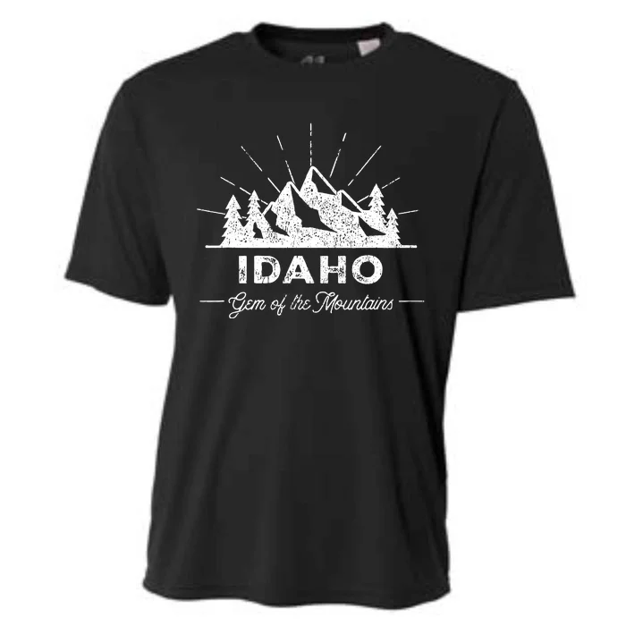 Idaho Vintage Hiking Retro Cooling Performance Crew T-Shirt