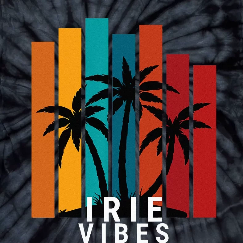 Irie Vibes Island Tropical Outfit Tie-Dye T-Shirt