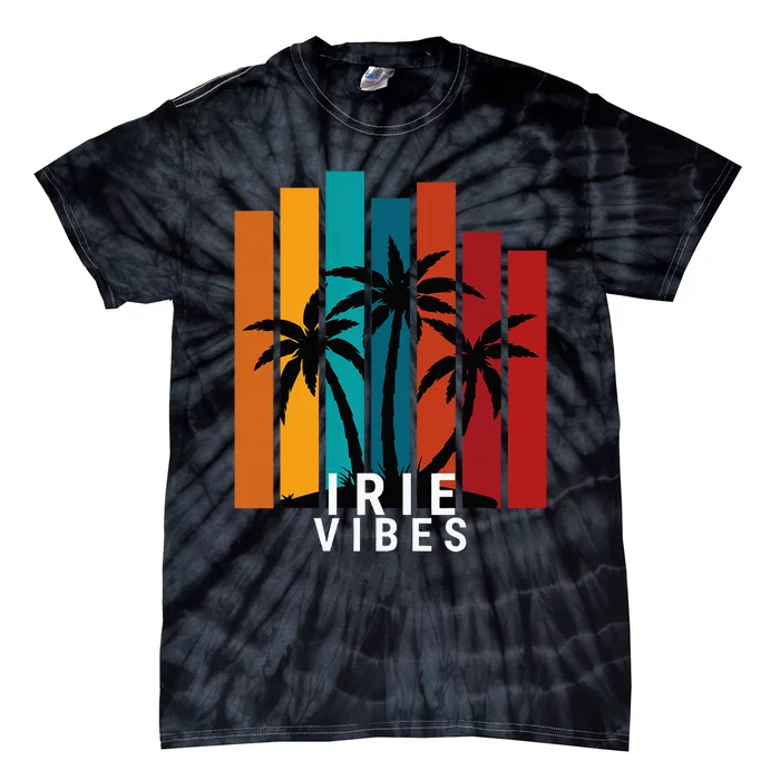 Irie Vibes Island Tropical Outfit Tie-Dye T-Shirt