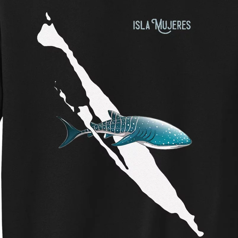 Isla Vibes Isla Mujeres Mexico Swimming With Whale Sharks Sweatshirt