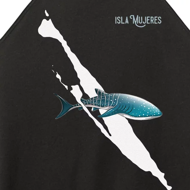 Isla Vibes Isla Mujeres Mexico Swimming With Whale Sharks Women’s Perfect Tri Rocker Tank