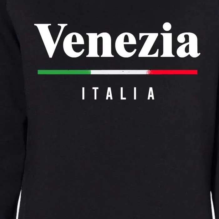 Italy Venice Womens California Wash Sweatshirt