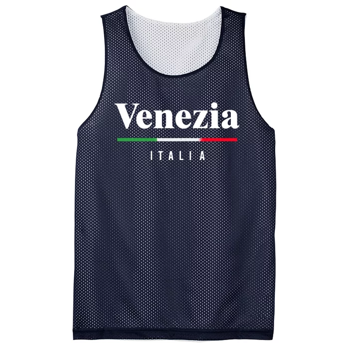 Italy Venice Mesh Reversible Basketball Jersey Tank