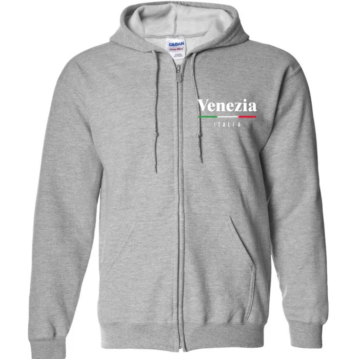 Italy Venice Full Zip Hoodie