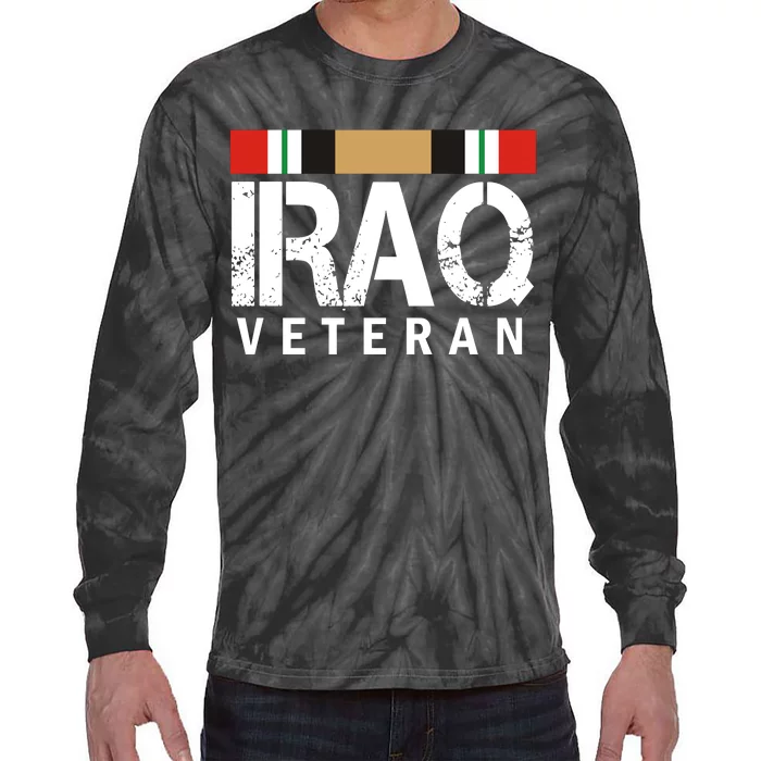 Iraq Veteran Tie-Dye Long Sleeve Shirt