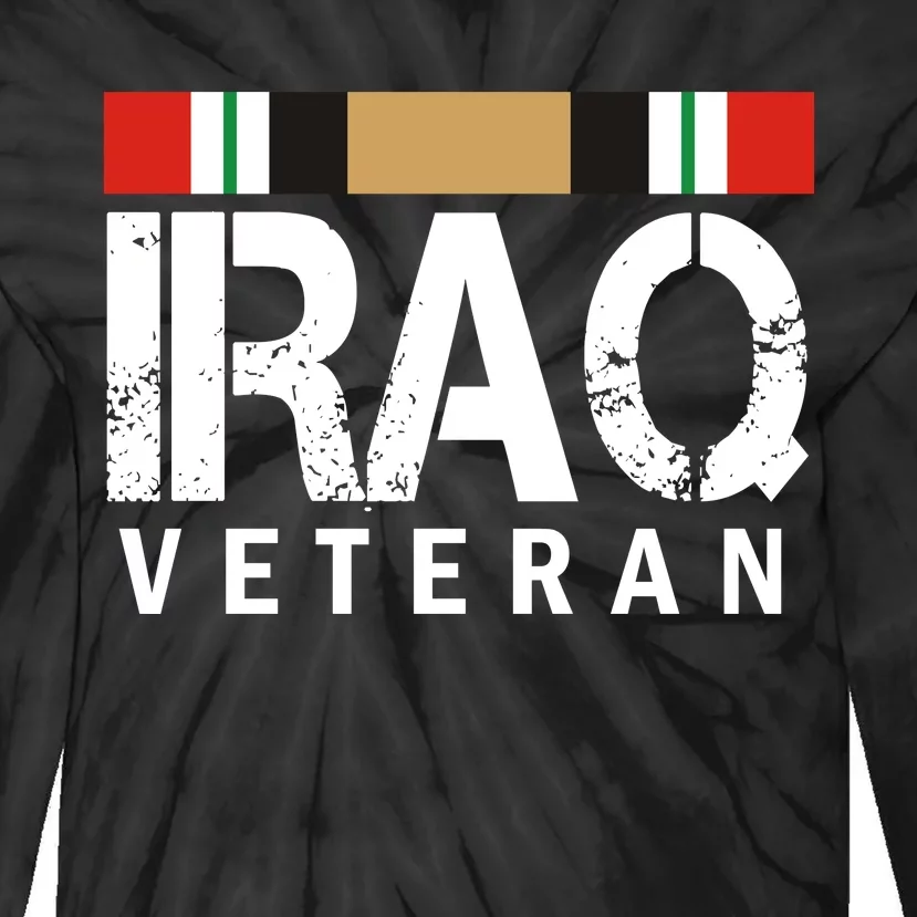 Iraq Veteran Tie-Dye Long Sleeve Shirt