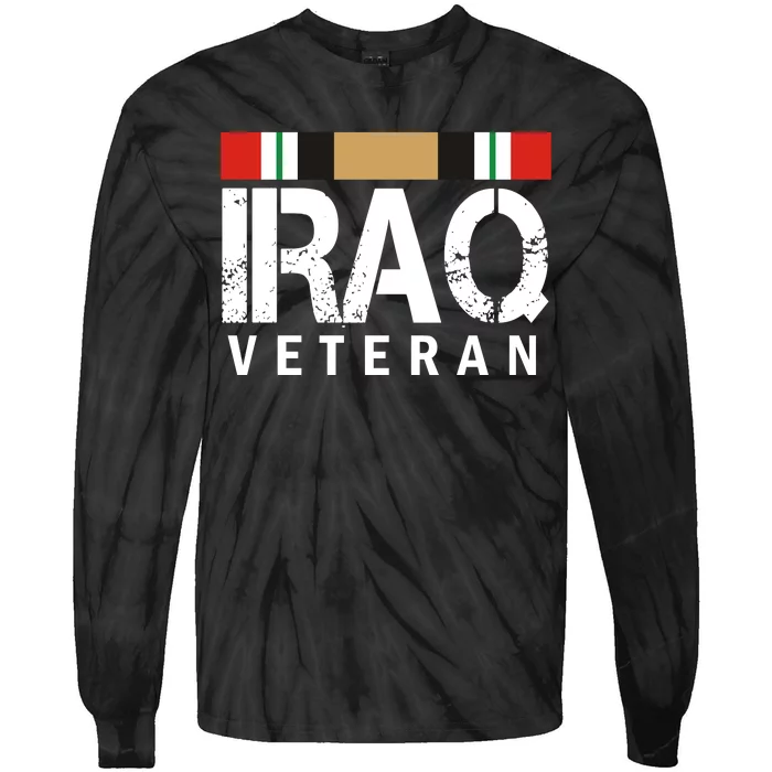 Iraq Veteran Tie-Dye Long Sleeve Shirt