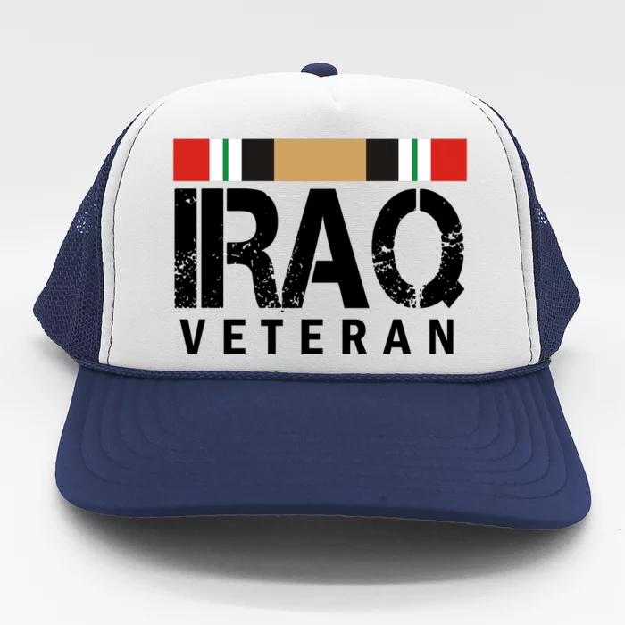 Iraq Veteran Trucker Hat