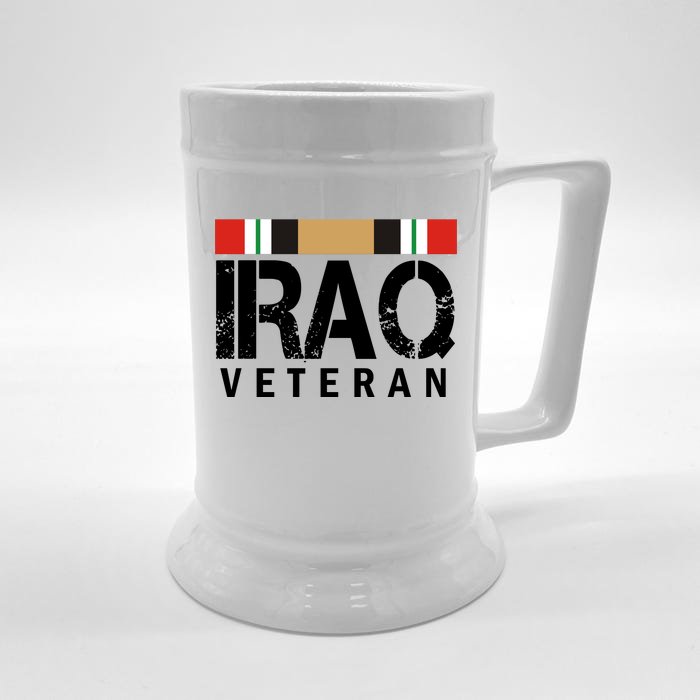 Iraq Veteran Front & Back Beer Stein