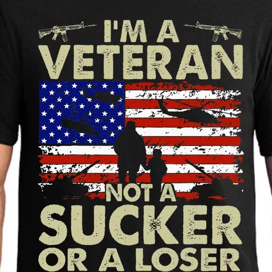 IM Veteran Not A Sucker Or A Loser Pajama Set