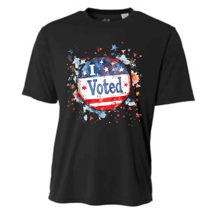 I Voted Nov 2024 Usa Elections Pro Democracy Cooling Performance Crew T-Shirt