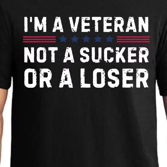 IM Veteran Not A Sucker Or A Loser Pajama Set