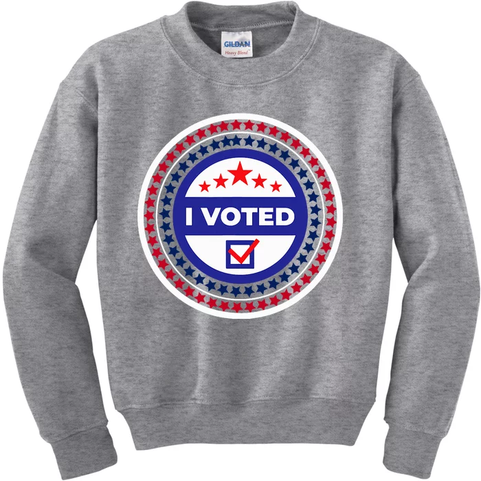 I Voted Nov 2024 Usa Elections Pro Democracy Kids Sweatshirt