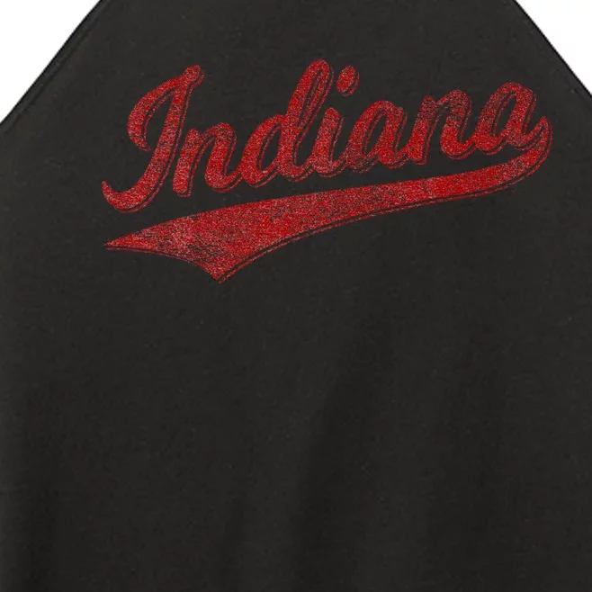 Indiana Varsity Script Classics Sports Jersey Women’s Perfect Tri Rocker Tank