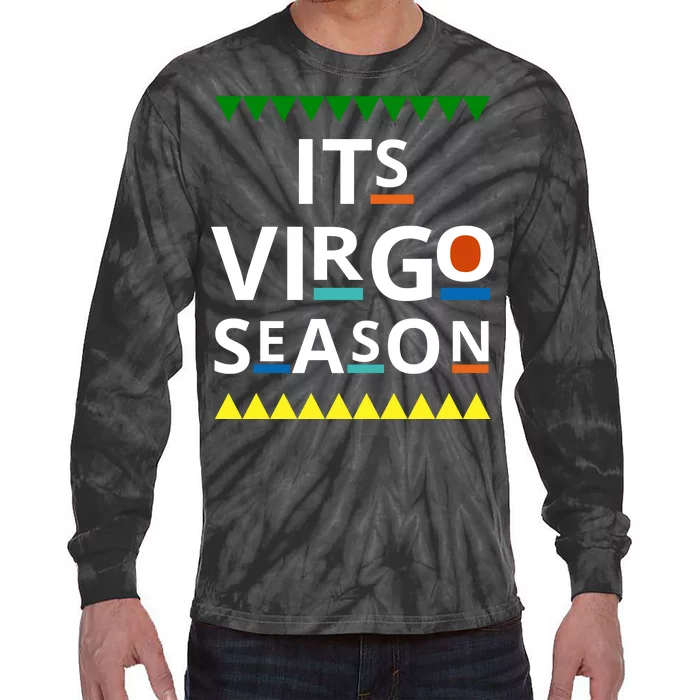 Its Virgo Season Tie-Dye Long Sleeve Shirt