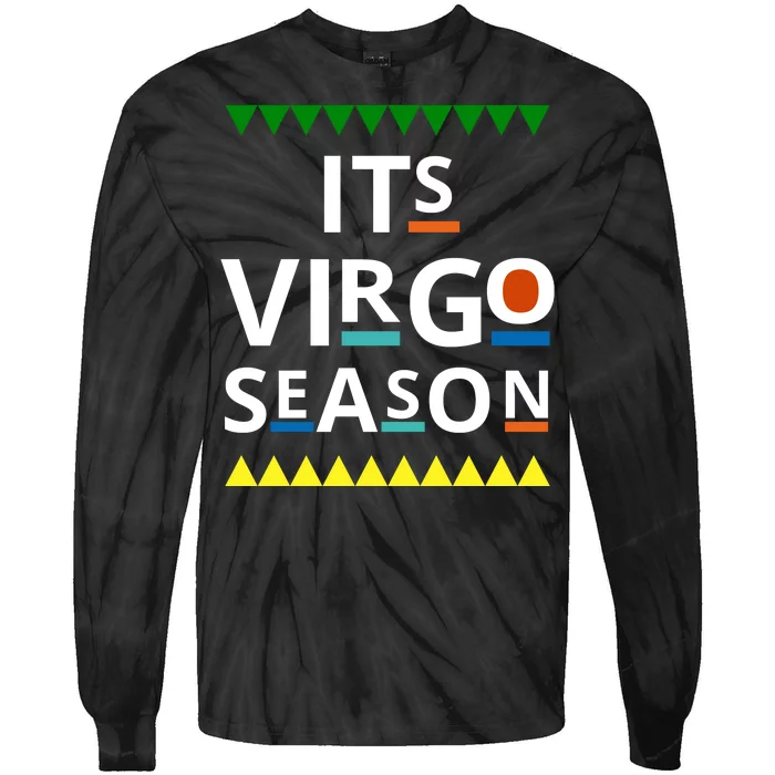 Its Virgo Season Tie-Dye Long Sleeve Shirt